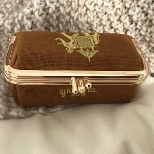 Spartina Brown “Elephant” Manicure Case